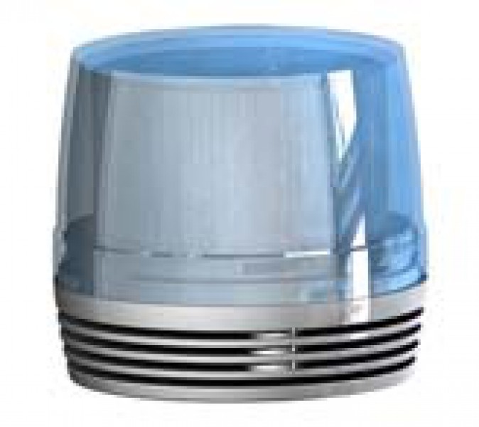 LUXOR-Mini, blau, mit Magnetfuß, 3m, Blaulicht, Kennleuchten, Warntechnik