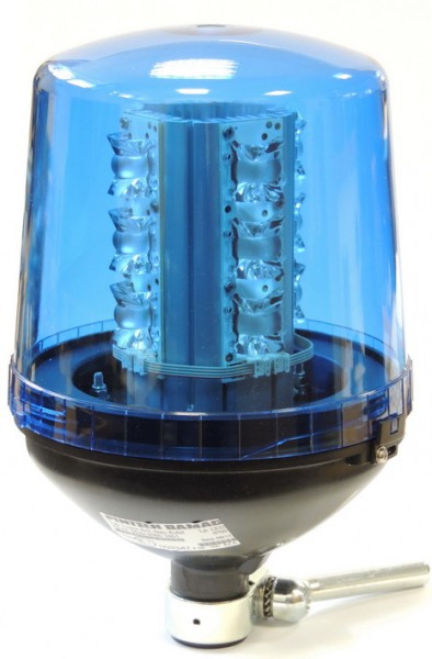 LUXOR-Mini, blau, mit Magnetfuß, 3m, Blaulicht, Kennleuchten, Warntechnik