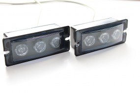 LED-Heckblitzer KL-R 9 Gelb Set