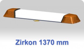 ZIRKON 1370mm Basisgerät gelb